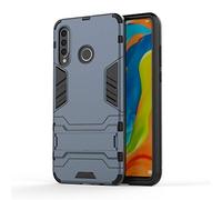 CHcase Huawei P30 Lite Custodia, 2 in 1 Armour Hybrid Dual Layer Armatura Defender PC + TPU Custodie Case Cover con Supporto per Huawei P30 Lite -Gold