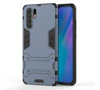 CHcase Huawei P30 PRO Custodia, 2 in 1 Armour Hybrid Dual Layer Armatura Defender PC + TPU Custodie Case Cover con Supporto per Huawei P30 PRO -Gold