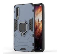 CHcase Huawei P30 PRO Custodia, 2 in 1 Armour Stile Resistente Hybrid Dual Layer Armatura Defender PC + TPU Case Cover con Supporto Magnetico per Auto per Huawei P30 PRO -Black Plus Gray