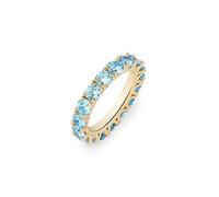 CHCWR 14k oro densamente set di moissanite anello, anello a fila singola da 4 mm, un token semplicistico ma elegante per momenti memorabili, Festa dei padri per papà