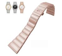 CHCWR 15 mm 17 mm 18 mm 2 mm 25 mm a forma concava in acciaio inossidabile adatto per costellazione omega cinghia d'orologio argento braccialetti solidi