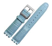 CHCWR 17mm 19 mm Cnoccata di polso in pelle velecuite per la fascia da orologio da uomo uomo Accessori per la banda di guardia del braccialetto da donna.