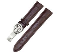 CHCWR 19mm 20mm 21mm 22 mm cinghia di orologio in pelle reale , per Aquanaut pp 5167A Cowhide Watchband Butterfly Buckle