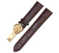 CHCWR 19mm 20mm 21mm 22 mm cinghia di orologio in pelle reale , per Aquanaut pp 5167A Cowhide Watchband Butterfly Buckle