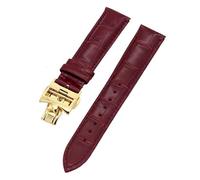 CHCWR 19mm 20mm 22mm cinturino per orologio da polso in pelle bovina su entrambi i lati per Vacheron VC cinturino Constantin per uomini e donne in pelle di mucca bracciali, 22mm, A