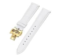 CHCWR 19mm 20mm 22mm cinturino per orologio da polso in pelle bovina su entrambi i lati per Vacheron VC cinturino Constantin per uomini e donne in pelle di mucca bracciali, 19mm, A