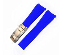 CHCWR 20 mm Waterproof Silicone Watch Watch Displementazione della fibbia di orologio da guardia per orologio per la fibbia nera nera/m/t-arancia/fibbia in oro rosa verde
