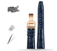 CHCWR 20mm 21mm 22mm Crocodile Skin Watch Band Sostituzione per IWC Portugieser Porotfino Family PILOT's Watches Strap Folling Filla pieghevole