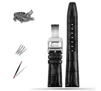 CHCWR 20mm 21mm 22mm Crocodile Skin Watch Band Sostituzione per IWC Portugieser Porotfino Family PILOT's Watches Strap Folling Filla pieghevole