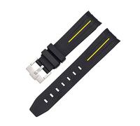 CHCWR 20mm 22mm 21 mm di orologi in gomma per cinturini da guardia di guardia da guardia da polso Accessori per orologi da polso