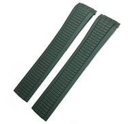 CHCWR 21mm Colorful FluoUns in gomma fluoro di guardia per Patek 5164A 5167a Aquanaut Philippe Series Serie Butterfly Silicone Watch Strap per uomo e donna