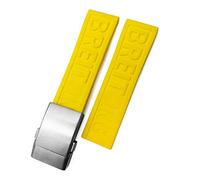 CHCWR 22 mm da 24 mm intrecciata intrecciata in gomma Sostituzione della banda di guardia per bracciali di orologi per orologi Avenger Superocean Braceles Strumento