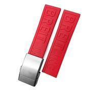 CHCWR 22 mm da 24 mm intrecciata intrecciata in gomma Sostituzione della banda di guardia per bracciali di orologi per orologi Avenger Superocean Braceles Strumento