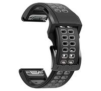CHCWR 22mm 26 mm Cinghia di guardia per Fenix 7 7x 6 Fenix 5 5 Plus 935 945 Silicone Easyfit Pollbands per Fenix 6x 5x 3 Orologio 3 ore