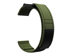 CHCWR 26 22 mm cinghie di guardia in nylon per Fenix 7 7x 6x Pro 5x Watch Easyfit Brand Bande Strap di rilascio rapido (colore: nero, dimensione: 26 mm Fenix 7x)