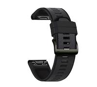 CHCWR 26 mm cinghie di orologi a rilascio rapido per 7 7x easyfit silicone wirstband/nero giallo/feni* 7*