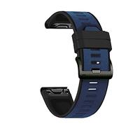 CHCWR 26 mm cinghie di orologi a rilascio rapido per 7 7x easyfit silicone wirstband/nero giallo/feni* 7*