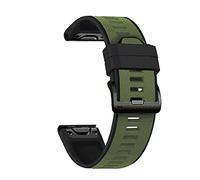 CHCWR 26 mm cinghie di orologi a rilascio rapido per 7 7x easyfit silicone wirstband/nero giallo/feni* 7*