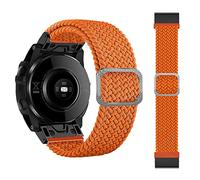 CHCWR 26 mm Sport Nylon Watchband Glrstrap per Fenix 7 7x 6x 6 Pro 5x 5 Epix 3HR Easy Fit Fit Quick Release Bracciale (colore: rosso e bianco, dimensione: 22 mm Fenix 5 6 935)