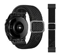 CHCWR 26 mm Sport Nylon Watchband Glrstrap per Fenix 7 7x 6x 6 Pro 5x 5 Epix 3HR Easy Fit Fit Quick Release Bracciale (colore: rosso e bianco, dimensione: 22 mm Fenix 5 6 935)