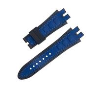 CHCWR Accessori a fascia da orologi in pelle di cinghia in pelle rossa nera rossa nera per la serie di Excalibur Roger Dubuis per la serie Excalibur