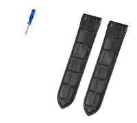 CHCWR Accessori con cinturino in pelle premium per Santos 100 uomini e donne cinghia in pelle 20mm 23mm (colore: marrone no fibbia, dimensione: 23mm)