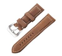 CHCWR Accessori per orologi a 4 colori fatti a mano in pelle 20mm 22mm 24mm 26mm cinturino per orologi per orologi (D, 22mm)