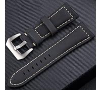 CHCWR Accessori per orologi a 4 colori fatti a mano in pelle 20mm 22mm 24mm 26mm cinturino per orologi per orologi (D, 22mm)