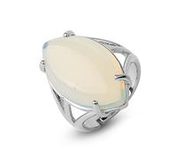 CHCWR Anelli per RLS, intarsato Olive OPAL PETH OPAL REGOLABILE OP RACCIALE ANELLO ANELLO ANTRA INTERIO Gioielli per la donna per Wom Lady RLS Wedding Valtine's Day Ft