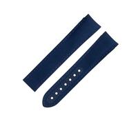 CHCWR Banda di guardia in tessuto in nylon grigio da 20 mm adatto per cinturino Omega per AT150 Seamaster 300 Pianeta Ocean De Ville Speedmaster End Watch Band