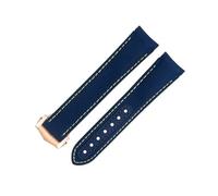 CHCWR Banda di guardia in tessuto in nylon grigio da 20 mm adatto per cinturino Omega per AT150 Seamaster 300 Pianeta Ocean De Ville Speedmaster End Watch Band