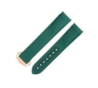 CHCWR Banda di guardia in tessuto in nylon nero da 20 mm adatto per cinturino Omega per AT150 Seamaster 300 Pianeta Ocean De Ville Speedmaster End Watch Band