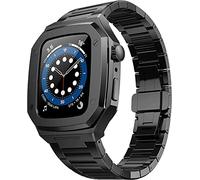 CHCWR Banda di orologi in metallo in acciaio inossidabile ， compatibile con ultra 8 7 6 SE 5 4 44/45 mm 49 mm, kit di modifica cinghia metallo nobile fai da te