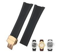 CHCWR Banda di orologi in silicone in gomma per PP 5711 5712G Nautilus Wristband 25mm Blace Blue Brown Watchband Sports Cint Men