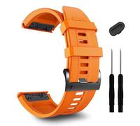 CHCWR Banda di orologio da 26 mm ， per Fenix 7x Pro Epix Pro 51mm Fenix 6x Watch Strap Fenix 5x Plus Silicone Wristband Fenix 6x Pro Descent Mk2i Mk3i 51mm Smartwatch braccialetto