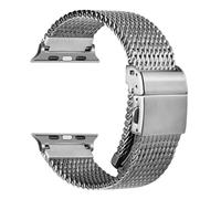 CHCWR Banda in maglia in acciaio inossidabile da 316L per banda Ultra 2 49mm Series 9 8 7 6 SE 45mm 44mm 41mm 41mm 40mm orologio da guardia da guardia da orologio