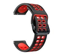 CHCWR Bande di cinturini in silicone per pro 3/3 gps lte smart watchband cinghie da polso bracciale 22mm, lunghezza comoda, regolabile, design moderno, nero, 22 mm, 1 conteggio, unisex
