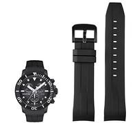 CHCWR Bande di orologi in silicone 22 mm per tissot T120417 T120407 Quarzo quadrante in gomma Sport Men Watch Strap Watchband impermeabile