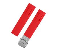 CHCWR Bande di orologi in silicone sportivo per Tissot T048 T048.417 Orologio da orologio T-RACE T-Sports T-Sports Watchband Bracciale impermeabile in gomma morbida impermeabile