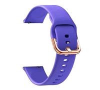 CHCWR Bande di orologi intelligenti per Venu/Venu2 Plus Vivomove HR Silicone Bracciale cinghia Vivoactive 3/Forerunner245M 645 Wristband 20mm (colore: nero, dimensione: 20mm Venu-Venu Sq)