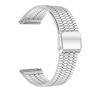 CHCWR Bande metalliche da 20 mm 22 mm per Forerunner 265 255 245 645 Misic Cint Venu 3 2 Plus Sq/Vivoactive 5 4 Bracciale in acciaio inossidabile Bracciale