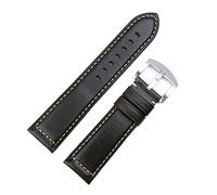 CHCWR Bracciale da orologio in pelle cerata italiana vintage Bracciale 18mm 20mm 22mm 24mm Accessori da polso cinturino