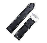CHCWR Bracciale da orologio in pelle cerata italiana vintage Bracciale 18mm 20mm 22mm 24mm Accessori da polso cinturino