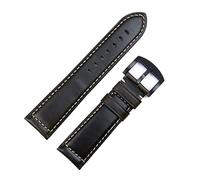 CHCWR Bracciale da orologio in pelle cerata italiana vintage Bracciale 18mm 20mm 22mm 24mm Accessori da polso cinturino