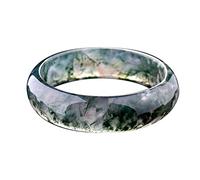 CHCWR Braccialetto di giada agate Bracciale da donna Braggetta giada jadeite braccialetti di braccialetti per donne (57-58mm)