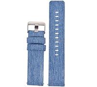 CHCWR Cinghia di orologio da nylon cinghia di orologio nylon 18mm 20mm 22mm 24mm 24 mm a rilascio rapido cinghie di oroelette sport cinghia /22 mm/bianco nero-b