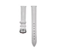 CHCWR Cinghia di orologio in pelle compatibile con braccialetto da 12-20 mm da uomo da 12-20 mm da uomo (fibbia d'argento verde, 21 mm)