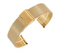 CHCWR Cinghia in acciaio inossidabile in acciaio inossidabile 18 mm 20 mm 22 mm 24 mm 1.0 filo spesso cnocchia di orologi lunghezza regolabile accessori per orologi
