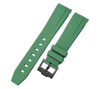 CHCWR Cinghia mimetico per omega per scambiati canottiere da lunice in silicone in gomma silicone da uomo con accessorio per orologi per orologi per orologi 20mm