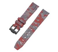 CHCWR Cinghia mimetico per omega per scambiati canottiere da lunice in silicone in gomma silicone da uomo con accessorio per orologi per orologi per orologi 20mm